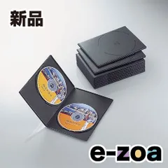 ELECOM  エレコム DVDスリムトールケース両面10枚 CCD-DVDS06BK (167755)のサムネイル