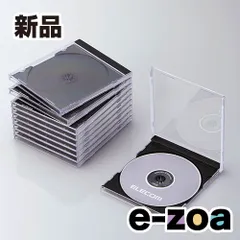 ELECOM  エレコム Blu-ray/DVD/CDプラケース CCDJSCN10BK (2358849)のサムネイル