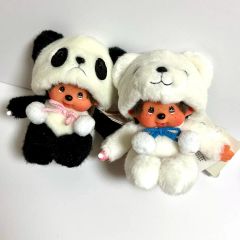 4個セット タグ付新品モンチッチ シマエナガ 北海道限定 マスコット
