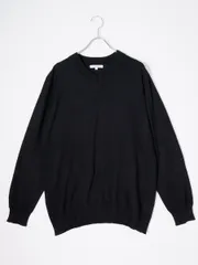 DESIGN WORKSデザインワークス カシミヤタッチ Vネックニット【50】【MKNA82641】のサムネイル