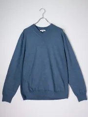 DESIGN WORKSデザインワークス カシミヤタッチ Vネックニット【50】【MKNA82643】のサムネイル