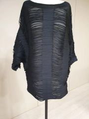 未使用級♡Ted Baker バイカラー 襟付き リボン プリーツ シャツ