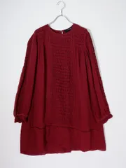 ISABEL MARANTイザベルマラン トゥモローランド購入 シルクシフォン ギャザープルオーバーチュニック ブラウス【36】【LTSA82621】のサムネイル