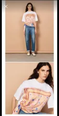 サンドロ スカーフ プリント 半袖 Tシャツのサムネイル