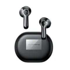 SOUNDPEATS(サウンドピーツ) Air6 HS ワイヤレスイヤホン インナーイヤー型 LDAC 最大45時間再生 ハイレゾ Bluetooth 6.0／マルチポイント／空間オーディオ／急速充電／専用アプリ (ブラック)e f5ea4399のサムネイル