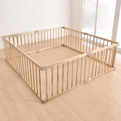 Little Bot Baby【廃盤】木製 ベビーサークル グレー プレイペン