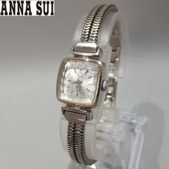 ★ANNA SUI カットガラス ブレスウォッチ Y150-5R00 クォーツ 腕時計 シルバー ドレスウォッチ アナスイ★のサムネイル