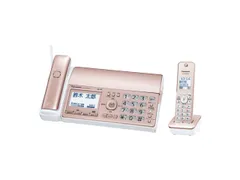 【優良 防犯 電話機 推奨品】 パナソニック デジタルコードレスFAX KX-PD550DL-N 子機1台付き 迷惑電話相談機能搭載 受話器コードレス ピンクゴールド [単品] [5シリーズ]のサムネイル