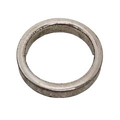 MM6 Maison Margiela 6 Logo Cut Ring Silver Ring Men's Size 11