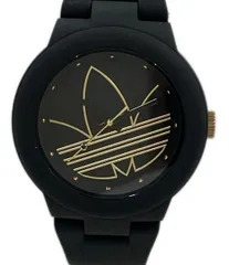 美品 アディダス 腕時計 ADH3013 クオーツ ブラック レディース メンズ adidasのサムネイル