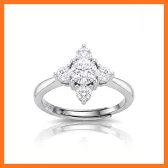 【新品】 [JDE] リング 指輪 レディース モアサナイト 0.5ct フリーサイズ シルバー925 プラチナ 仕上げ 金属アレルギー対応 キラキラ 婚約指輪 プロポーズ 誕生日 記念日 プレゼント 妻 彼女 0のサムネイル
