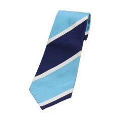 中古】ラ テッラ LA TERRA ウール ノーカラージャケット ネイビー