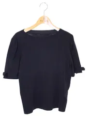 フォクシーブティック Rochelle Top ロシェルトップ 42982 ニット 40 ネイビー リボン ITT9RH88FHNKのサムネイル