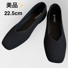 VIVAIAスクエアトゥ撥水シューズ36.5 - メルカリ