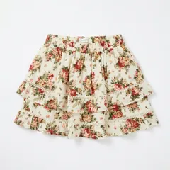 LODISPOTTO ロディスポット 花柄ティアード ショートパンツ M INGNI風のサムネイル