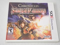 3DS★SAMURAI WARRIORS CHRONICLES 海外版 北米版 3DS☆SAMURAI WARRIORS CHRONICLES 海外版 北米版☆箱付・説明書付
