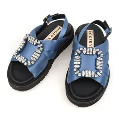 ロジェヴィヴィエ ウィンター サンダル RVW65432410JSZ1O78 レディース ブルー ROGER VIVIER【中古】 【アパレル・小物】のサムネイル