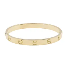 カルティエ CARTIER ブレスレット ラブブレス 腕回り16㎝ K18（イエローゴールド） ラブブレス レディース Used Aのサムネイル