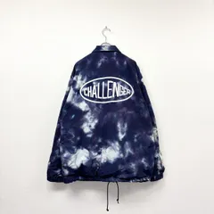 CHALLENGER チャレンジャー タイダイ ロゴ コーチ ジャケット COACH JACKET サイズ XL 806-0070のサムネイル