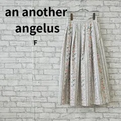an another angelus ローズ柄ロングプリーツスカート 古着のサムネイル
