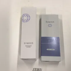 J3383 SIMIUS シミウス 薬用美白ホワイトC化粧水 150mL／SIMIUS シミウス 薬用ホワイトニングリフトケアジェル 60g 計2点セット【赤字覚悟】のサムネイル