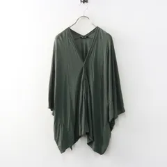 定価20900円 2025年 パドカレ pas de calais リヨセルリネン強撚天竺 カーディガン 36 グリーン┃ハオリ 羽織【2400015053042】のサムネイル