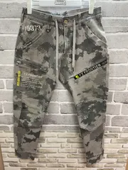 A【A6-87】◇I'Z FRONTIER サイズS パンツ　グレー　総柄のサムネイル