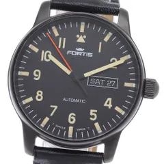 フォルティス FORTIS 595.18.158 フリーガー デイデイト 自動巻き メンズ 良品 _959793のサムネイル