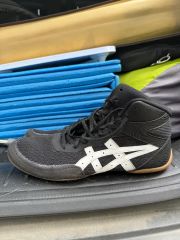 ASICS レスリングシューズ 26.0（ボクシング対応可）ブラック/ホワイト