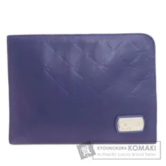 Longchamp ロンシャン エンボス クラッチバッグ レザー レディース [中古]のサムネイル