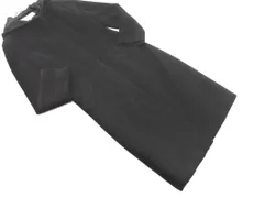 LAUTREAMONT ロートレアモン アンゴラ混 フーディ コート size2/黒 ◇■ レディースのサムネイル