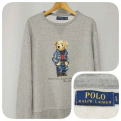 希少】ポロベア パーカー 迷彩 ブレザー クマ ポロラルフローレン