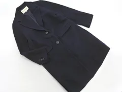 Ray BEAMS レイビームス ウール100% チェスター コート size1/紺 ◇■ レディースのサムネイル
