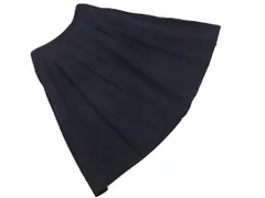 MACKINTOSH PHILOSOPHY マッキントッシュフィロソフィー ウール100% フレア スカート size34/紺 ◇■ レディースのサムネイル