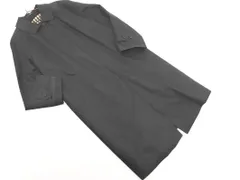 DAKS ダックス ウール100% ライナー 付き ステンカラー コート size9AR/黒 ◇■ レディースのサムネイル