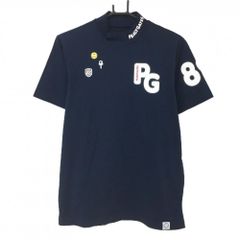 パーリーゲイツ モックネック 半袖Tシャツ ニコちゃん ネイビー 4