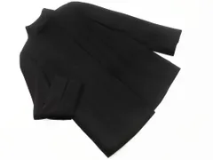 TRANS WORK トランスワーク ウール混 ジャケット size40/黒 ◇■ レディースのサムネイル