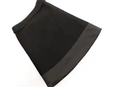TO BE CHIC トゥービーシック ウール100% Aライン 台形 スカート size40/ブラウン ◇■ レディースのサムネイル