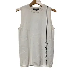未使用 23SS ARMANI EXCHANGE アルマーニエクスチェンジ ノースリーブニット S アイボリー レディース 古着 中古 USEDのサムネイル