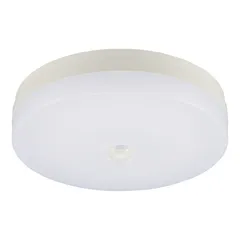 【新品】オーム電機 センサー付ミニLEDシーリングライト 100形 1520ルーメン 昼光色｜LE-Y13DG-PIR 06-5636のサムネイル