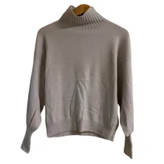 美品 OLD ENGLAND オールドイングランド カシミヤニット セーター 59720141 サイズ36 グレー レディース 古着 中古 USEDのサムネイル