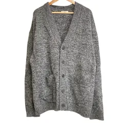 新品同様 24AW ATON エイトン BABY WOOL MOULINE オーバーサイズカーディガン サイズ04 ブラック メンズ レディース 古着 中古 USEDのサムネイル