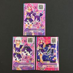 紫吹蘭 パープルステージコーデセット ロケテ アイカツ！アンコール