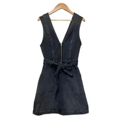 未使用 alice+olivia アリスアンドオリビア ノースリーブ ベルテッドワンピース サイズ2 グレー レディース 古着 中古 USEDのサムネイル