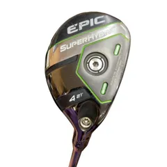 【中古】 キャロウェイ EPIC SUPER HYBRID U4 ユーティリティ UT リシャフト (フレックスその他) メンズ 男性用 右利き 右用 Cランク ゴルフクラブのサムネイル
