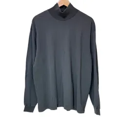 良品 AURALEE オーラリー LUSTER PLAITING HI NECK L/S TEE ロングスリーブ カットソー A9AP02GT サイズ5 ダークグレー メンズ 古着 中古 USEDのサムネイル
