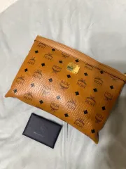 MCM ヴィセトス クラッチバッグ ブラウンのサムネイル