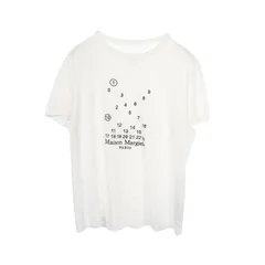 メゾン マルジェラ Maison Margiela カットソー ナンバリング ロゴ 刺繍 S50GC0684 WT コットン ロゴ Tシャツ メンズ Used Aのサムネイル
