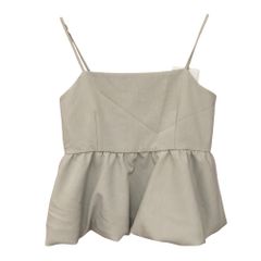 美品 BLUELEA ブルレア Silky Jacquard Blouse シルキージャガード