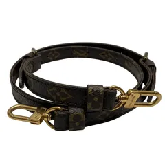LOUIS VUITTON ルイヴィトン モノグラム ショルダーストラップ ブラウン ショルダーのみ バッグ アクセサリー 肩掛け 斜め掛け 調整可能 幅1.6cmのサムネイル